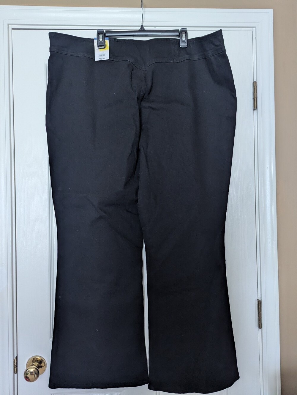 Terra & Sky Black Wide Leg Pull-On Pants - Picture 2 of 6